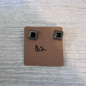 Vintage Square Earrings